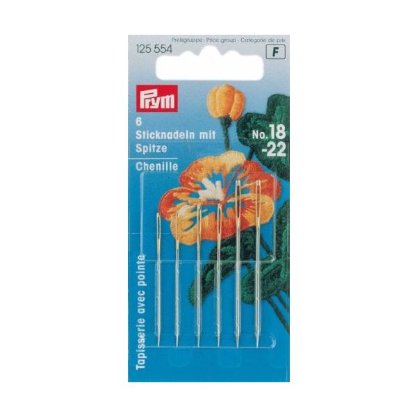 Borduurnaalden met punt assorti