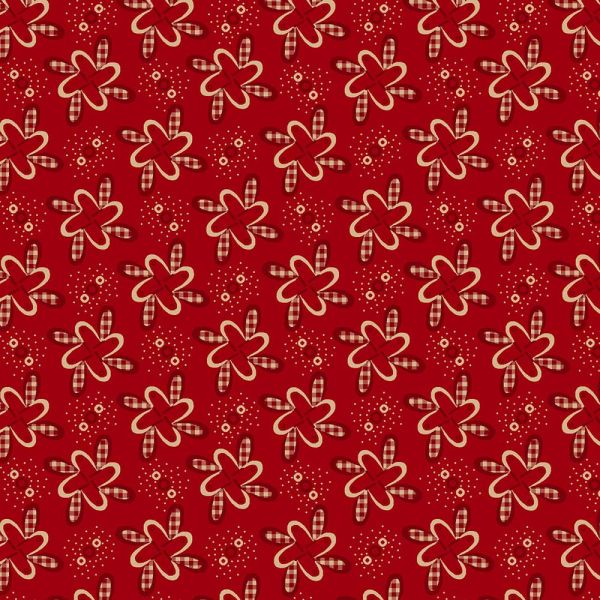 Kim Diehl Garnet Whirly Floral