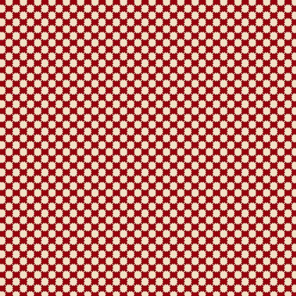 Kim Diehl Garnet & Cream Geo Dots