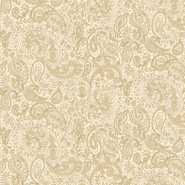 Kim Diehl  Butterchurn Cream Paisley