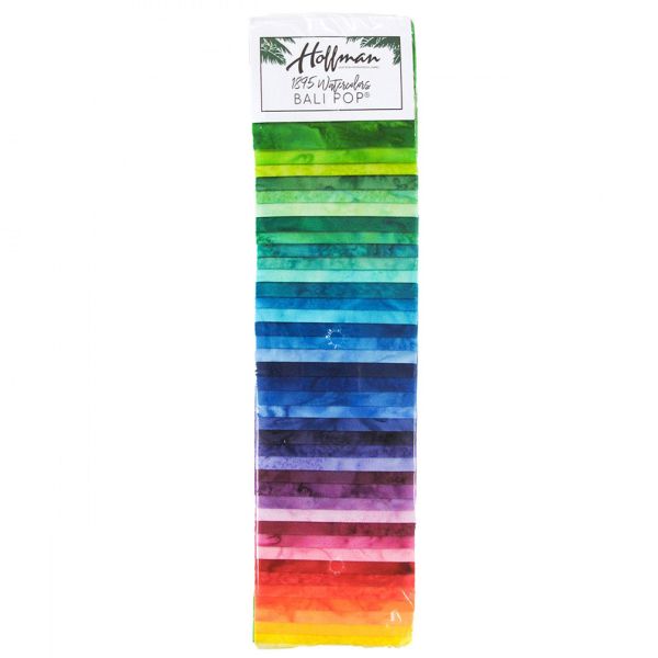Hoffman 1895 Bali Pop Batik -  Jelly Roll Strips