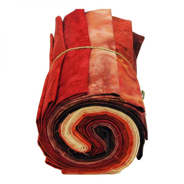 Bali Batik Hoffman -1895's - Red Colorway - 12 Fat Quarters