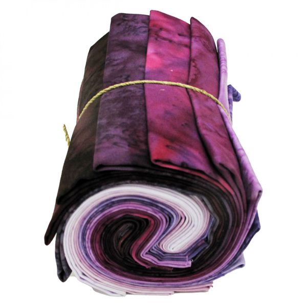 Bali Batik Hoffman -1895's - magenta  Colorway - 12 Fat Quarters