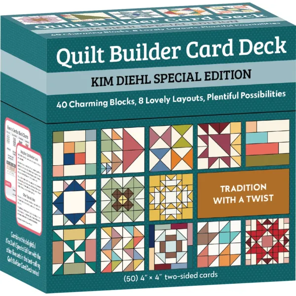 Quilt Builder Card Deck Kim Diehl Special Edition