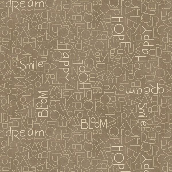 Khaki Alphabet collection  BlueBird of Happiness