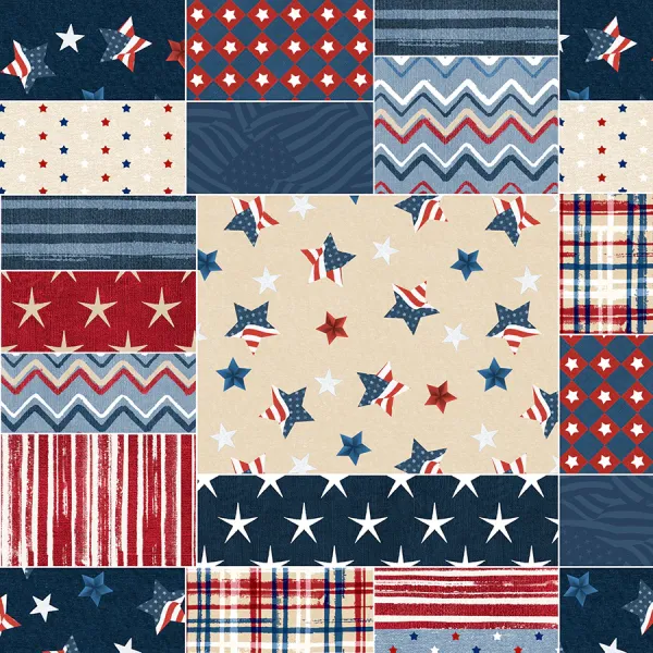 Stars of Valor - Patchworkprint