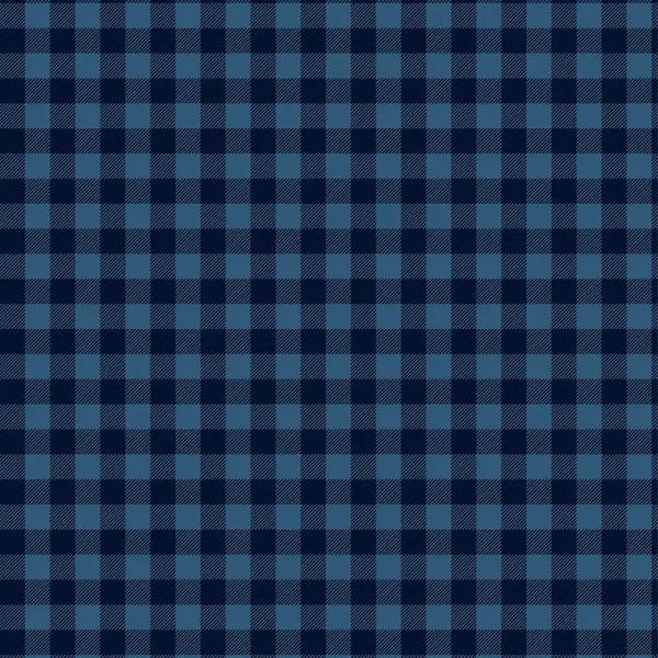 Navy Blue Buffalo Checks