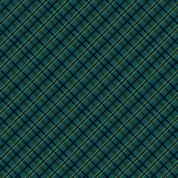 Teal Green Plaid