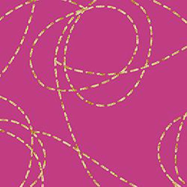 Twisted Sister met Metallic Fuchsia