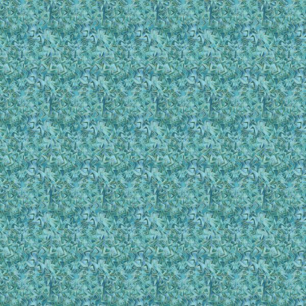 Teal Triangular Motion w/Metallic
