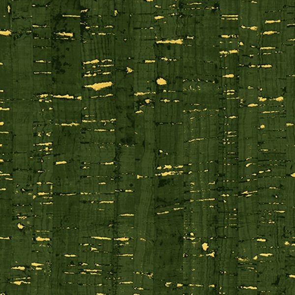 Hunter  Green Cotton Print Uncorked