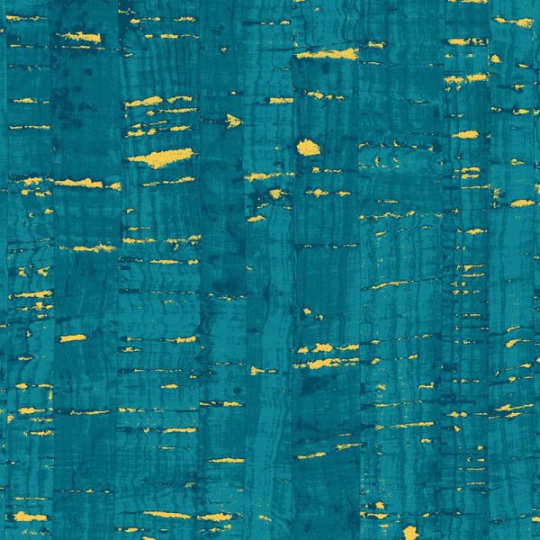 Turquoise Cotton Print Uncorked
