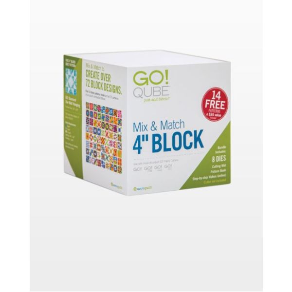 GO! Qube Mix & Match 4" Block 