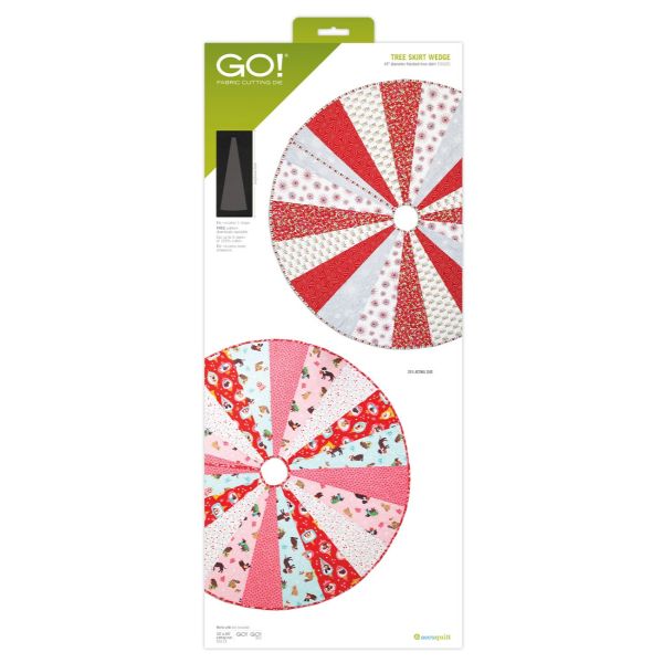 GO! Tree Skirt Wedge Die