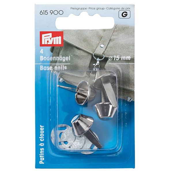 Tassenvoetjes - Bag Feet 4 stuks zilverkleurig of bronskleurig