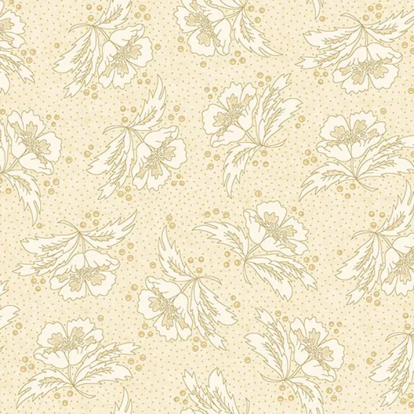 Kim Diehl Cream Floral Butterchurn Basics
