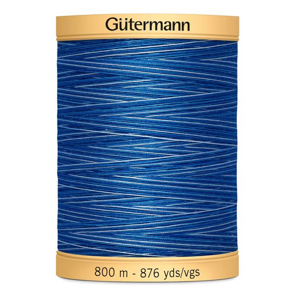 Gutermann Katoen multicolor AtlantisBlue