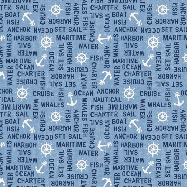 Light Blue Word Toss