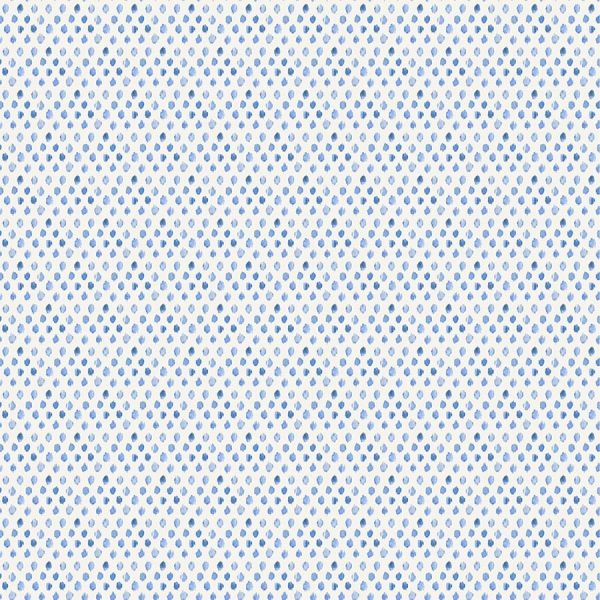 Light Blue Ikat Dot
