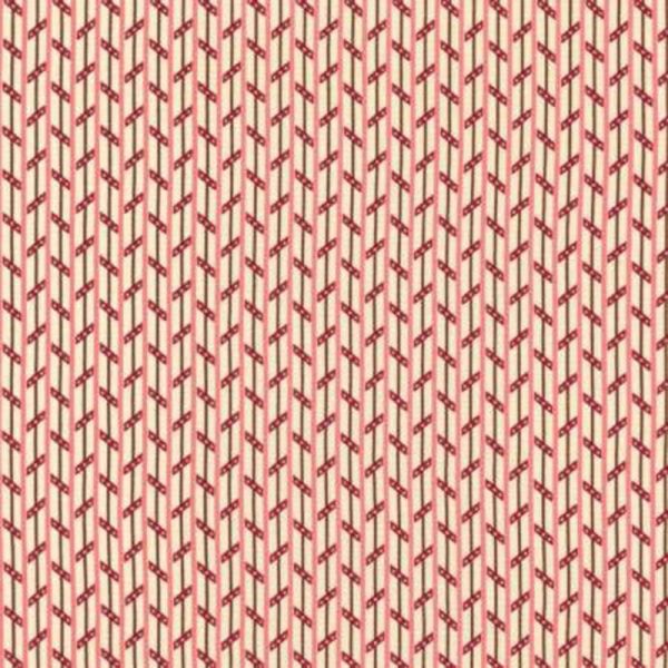 Sweet Charlotte Ivory Stripe Reproduction