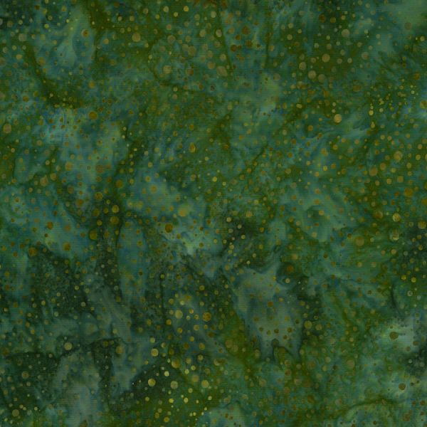 Batik Dots Green