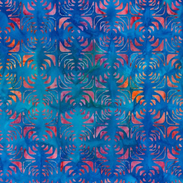 Bali  Batik Optical Illusion Multi Kaleido