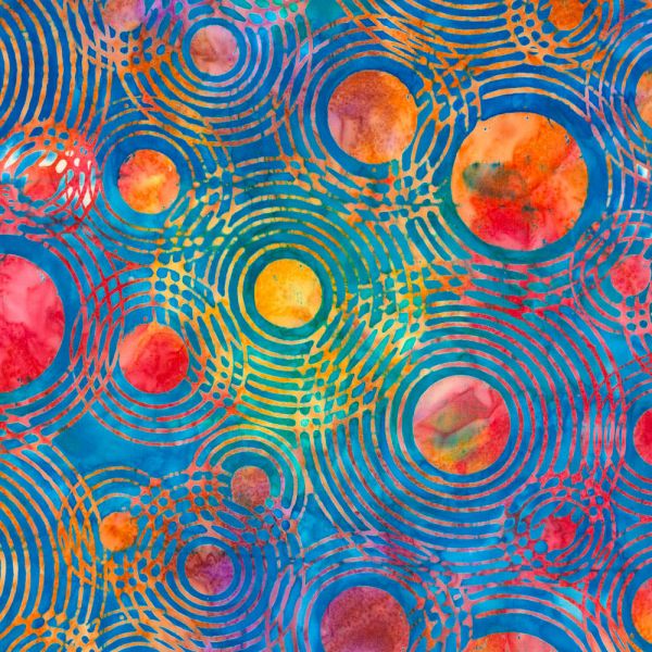 Bali  Batik Optical Illusion Multi