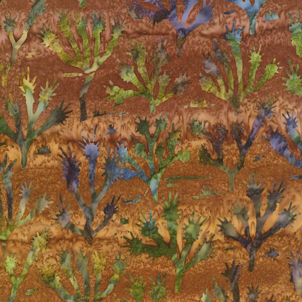Cactus Nutmeg Batik