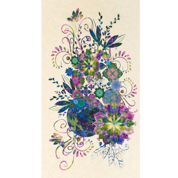 Venice Jewel Floral Panel
