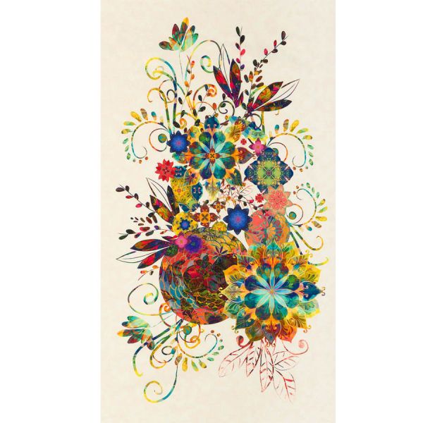 Venice Multi Floral Panel