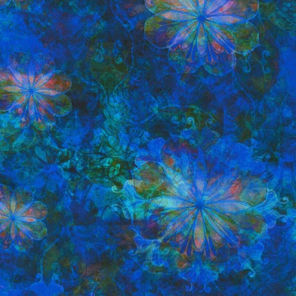 Venice Sapphire Flowers