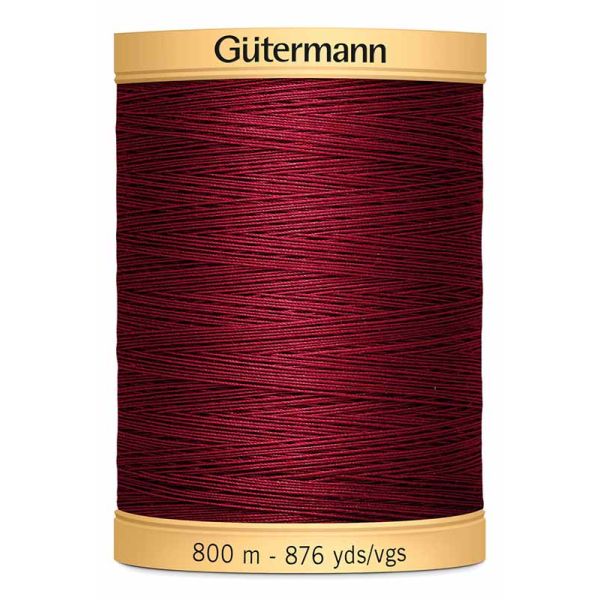 Gutermann Katoen naaigaren Donkerrood