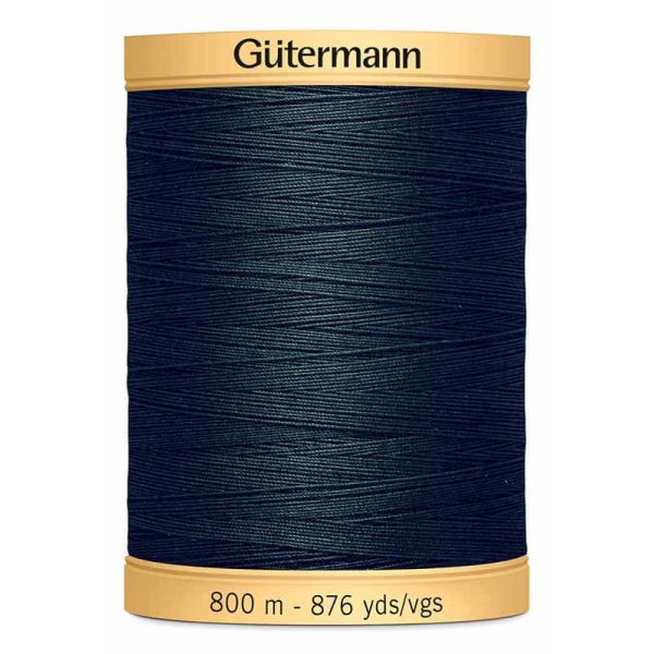 Gutermann Katoen naaigaren Donkergroen