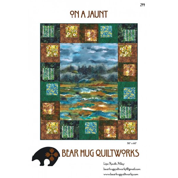 Quiltpatroon On a Jaunt