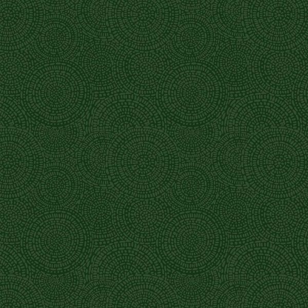 Green Medallion Wide  Backing 108 inch - per 50cm