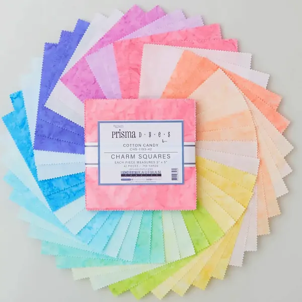 CharmPack Prisma Batiks Cotton Candy
