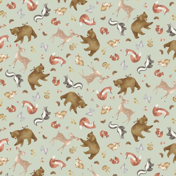 Sage Tossed Forest Animals