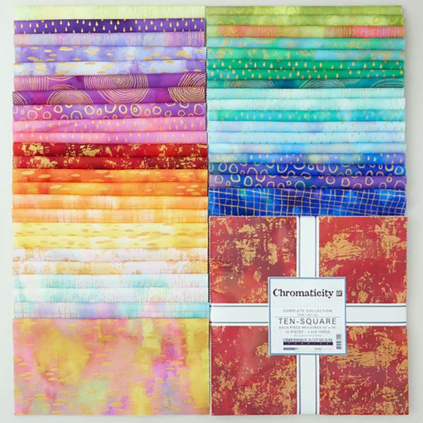 Layer Cake Chromaticity  - metallic pastels
