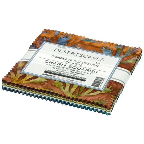 CharmPack 5" Batik DesertScapes