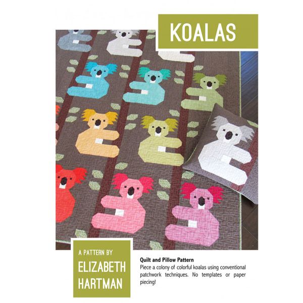Quiltpatroon Koalas