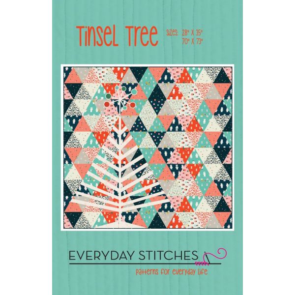 Quiltpatroon Tinsel Tree