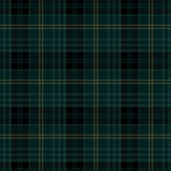 Scrappentstance Flannel by Kim Diehl - Teal Squares