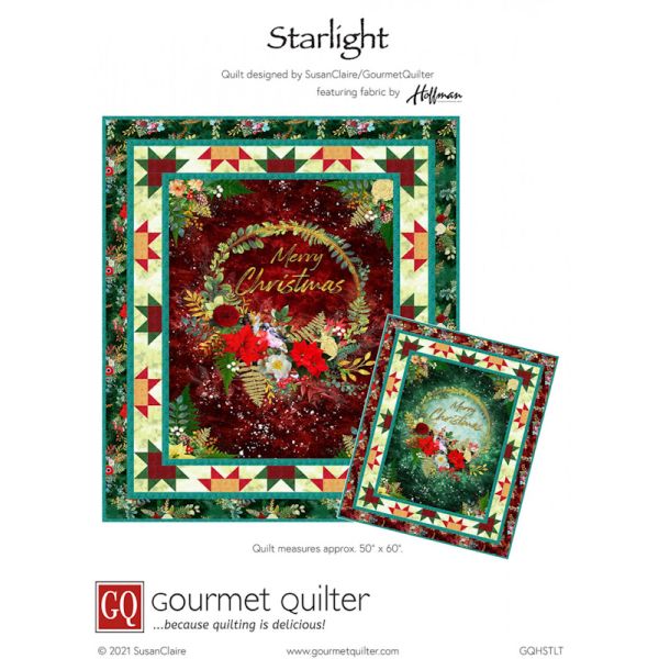 Christmas Starlight Quiltpatroon -50' X 60' 