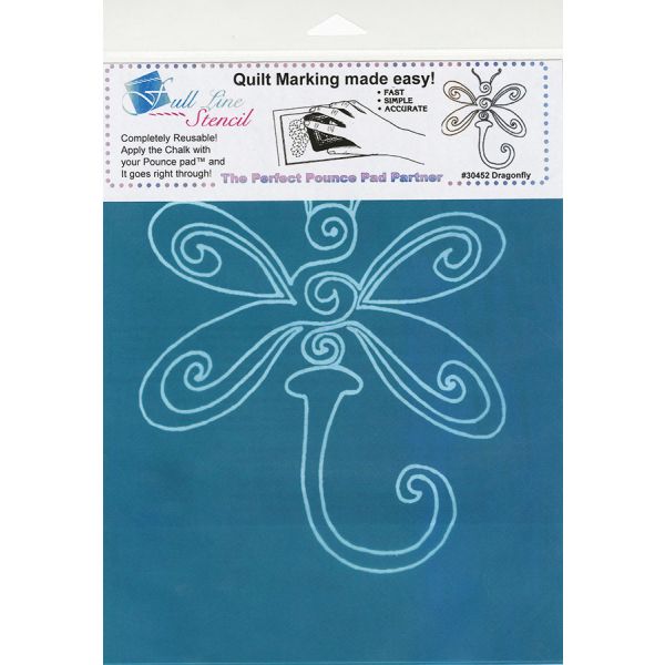 Quiltsjabloon Full Line - Libelle - 7. 3/4 x 6.3/4 inch