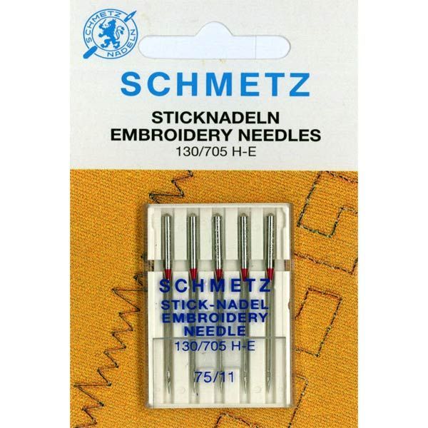 Schmetz machinenaalden Embroidery -75  of 75 en 90