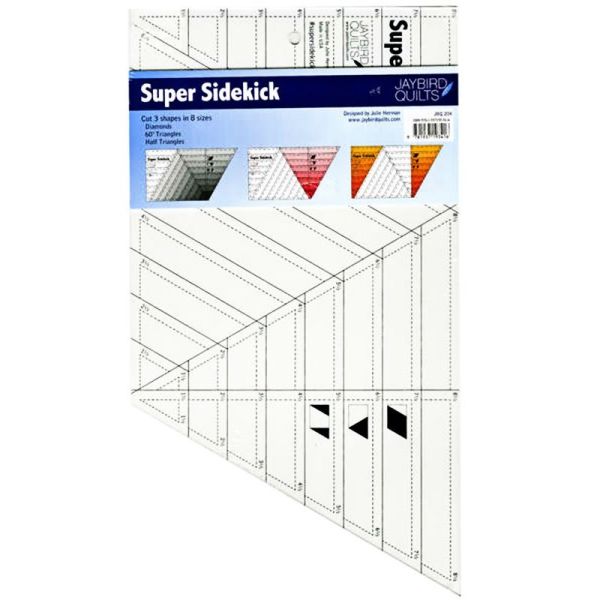 Quiltliniaal Super Sidekick Liniaal - Jaybird Quilts