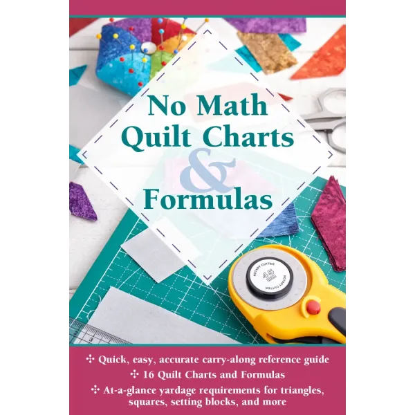 No Math Quilt Charts  -Booklet