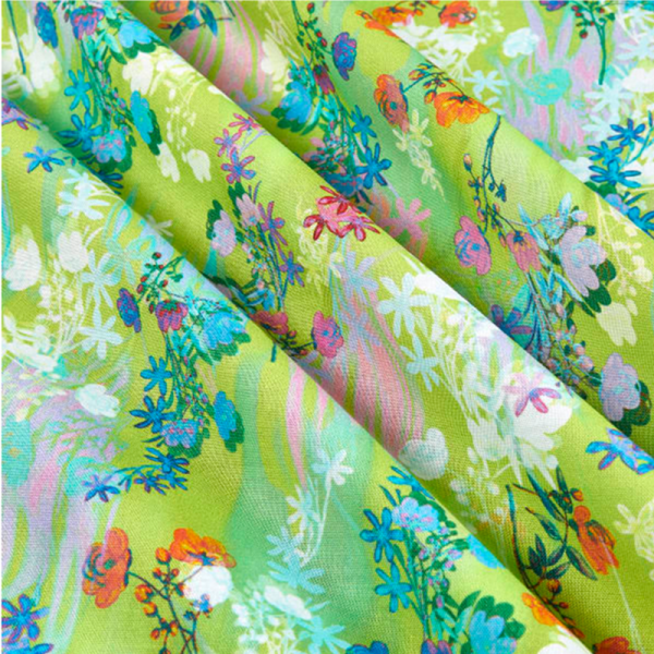 Bright Side Lime  Floral