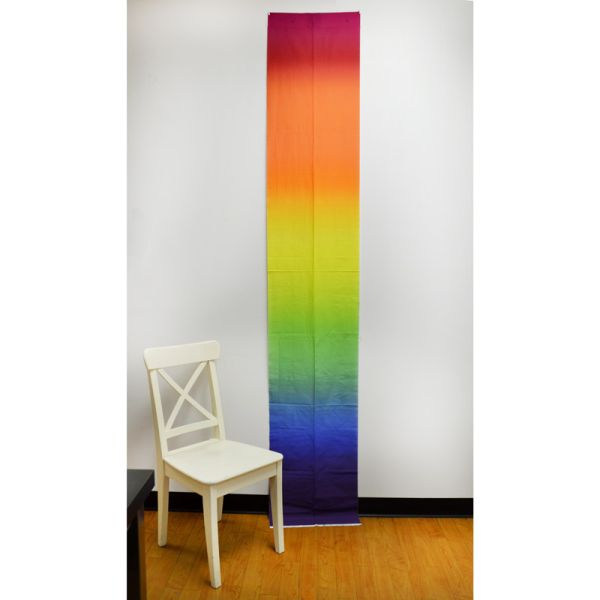 Multi Digital Ombre Rainbow  108'  x 108'- prepack