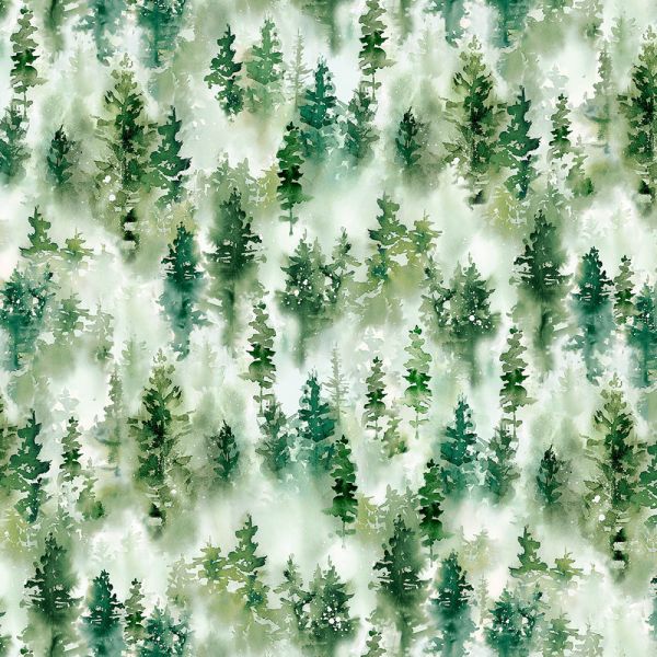 Misty Visa Trees Allover